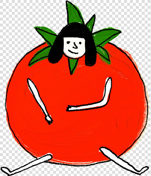  tomatoe  girl  funny  lol  vegetables  costume  party   Cartoon  HD Png DownloadTransparent PNG