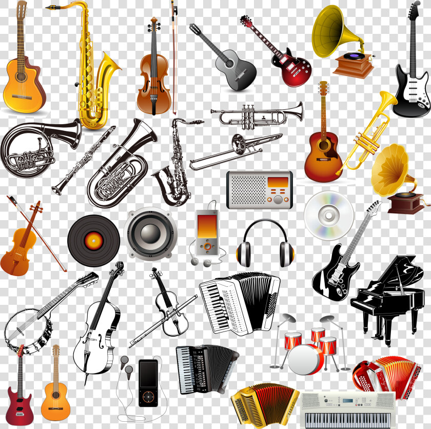 Transparent Music Instruments Png   Music Tools Png  Png DownloadTransparent PNG