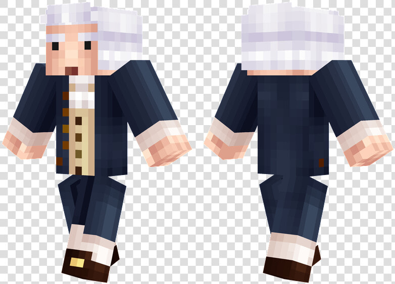 Minecraft Skins Obama   Png Download   Minecraft Neon Blue Skin  Transparent PngTransparent PNG