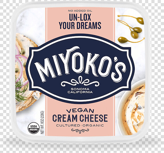 Miyoko  39 s Cream Cheese  HD Png DownloadTransparent PNG