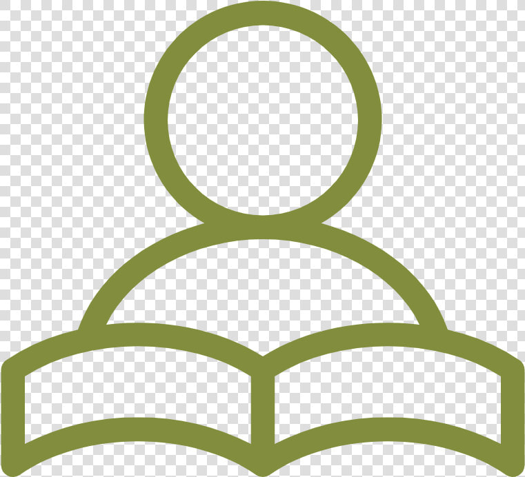 Person Studying Icon   Circle  HD Png DownloadTransparent PNG