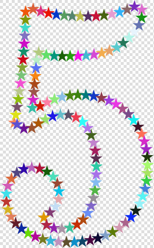 This Free Icons Png Design Of Five Stars   Png Download   Rainbow Star Number Clipart  Transparent PngTransparent PNG