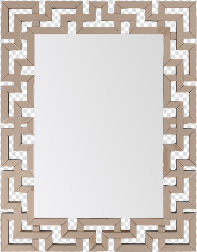 Greek Key Rectangular   Mirror Frame Rectangle  HD Png DownloadTransparent PNG