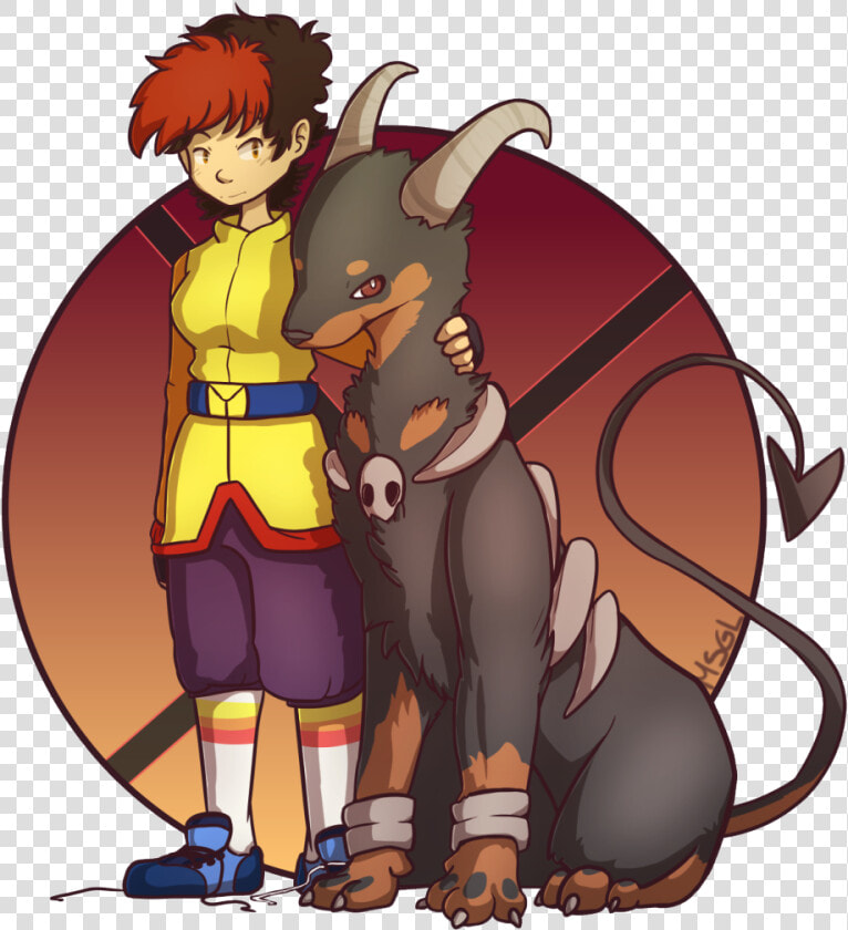 Houndoom Cuz I Like Pokemon   Cartoon  HD Png DownloadTransparent PNG