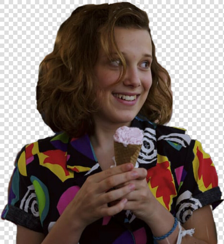  strangerthings  11   Eleven Stranger Things Ice Cream  HD Png DownloadTransparent PNG