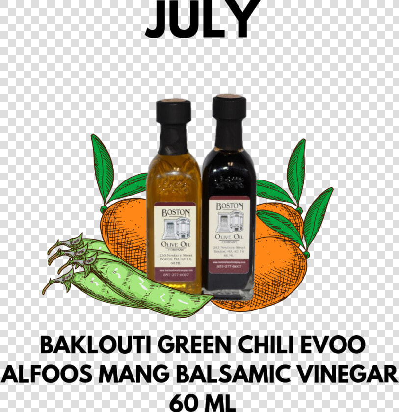 Baklouti Green Chili Evoo And Mango Balsamic Vinegar   Cosmetics  HD Png DownloadTransparent PNG