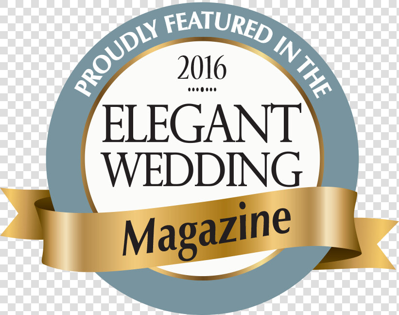 2016 Magazine Badge   Elegant Wedding Magazine Logo  HD Png DownloadTransparent PNG