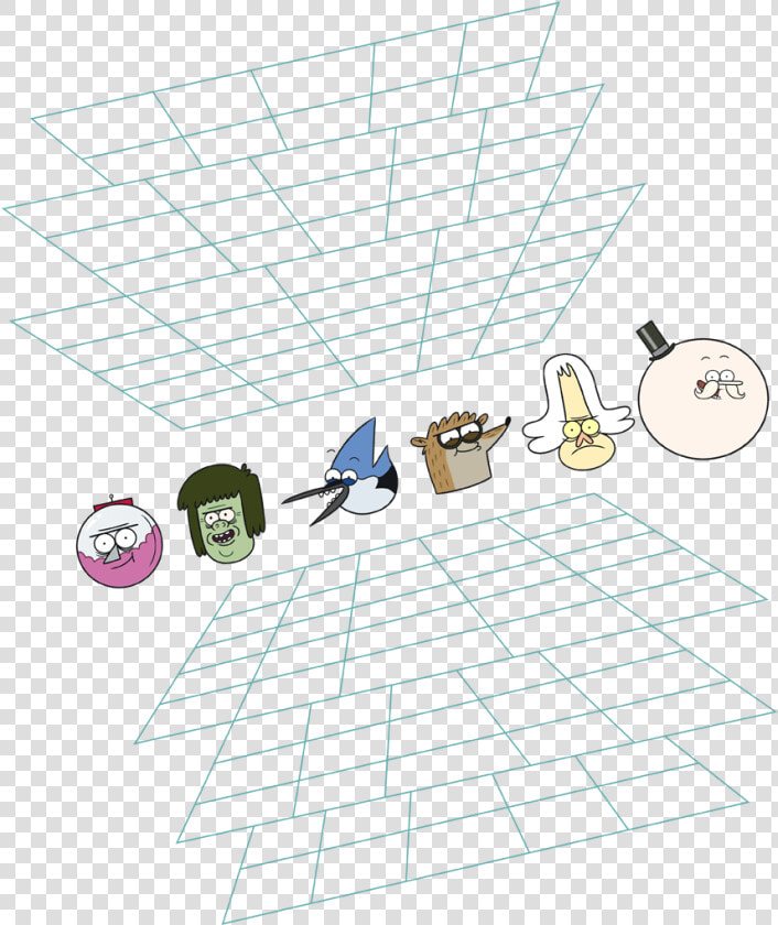 Regular Show Regular Grid Men S Tank   Png Download   Illustration  Transparent PngTransparent PNG