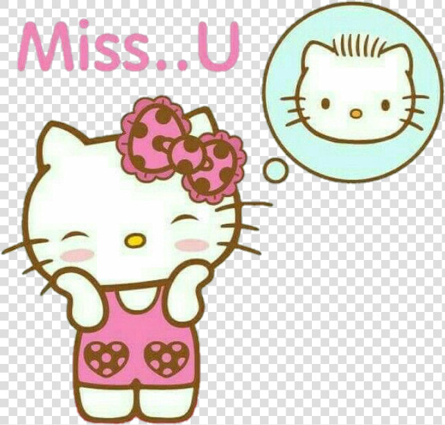 Hellokitty Sanrio Love Missyou Deardaniel Dear Daniel   Hello Kitty Miss You Gif  HD Png DownloadTransparent PNG