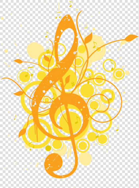 Clave Sol Animado   Free Clip Art Summer Music  HD Png DownloadTransparent PNG