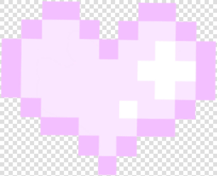  heart  purple  pastel  sticker  pixel  pixelart  cute   Overlays For Template Picsart  HD Png DownloadTransparent PNG