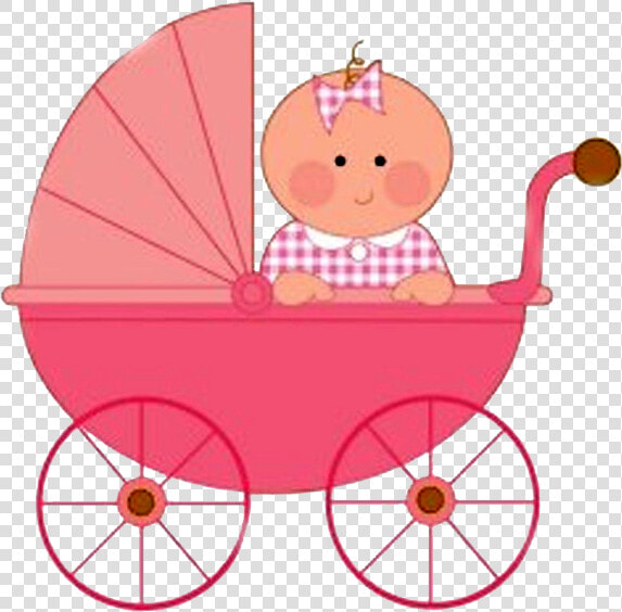 Beb No Quero Imagem   Baby Girl In Stroller  HD Png DownloadTransparent PNG