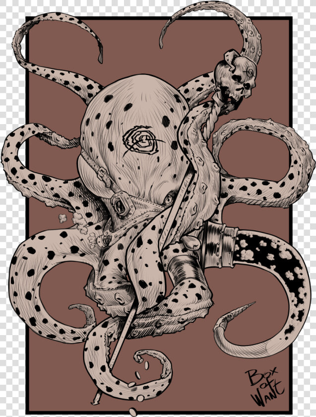 Octopus Necromancer  HD Png DownloadTransparent PNG