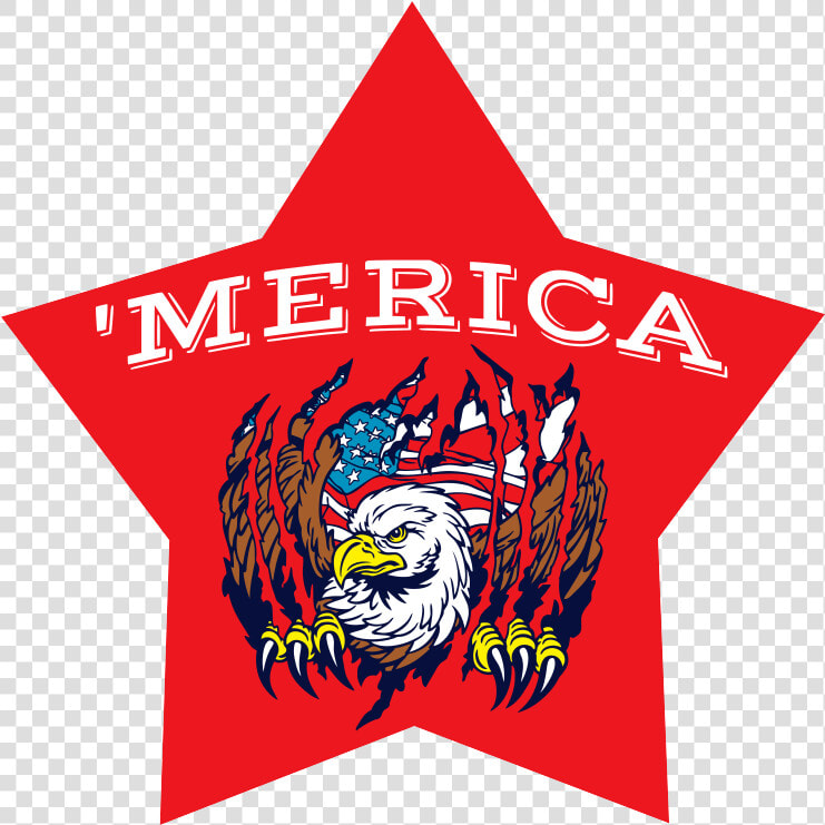 Merica Star Car Magnet   Merica Png  Transparent PngTransparent PNG