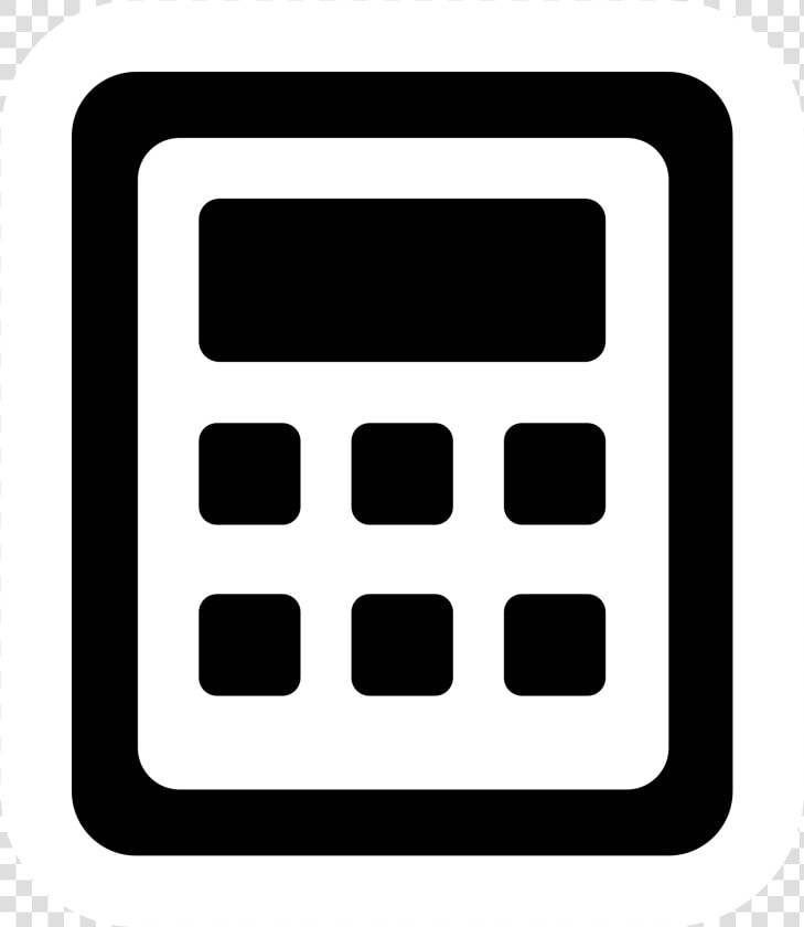 High Contrast Accessories Calculator Svg  HD Png DownloadTransparent PNG