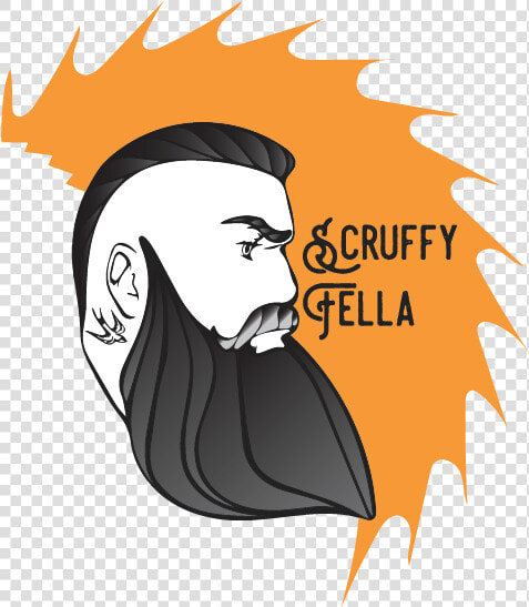 Beard Clipart Scruffy   Illustration  HD Png DownloadTransparent PNG