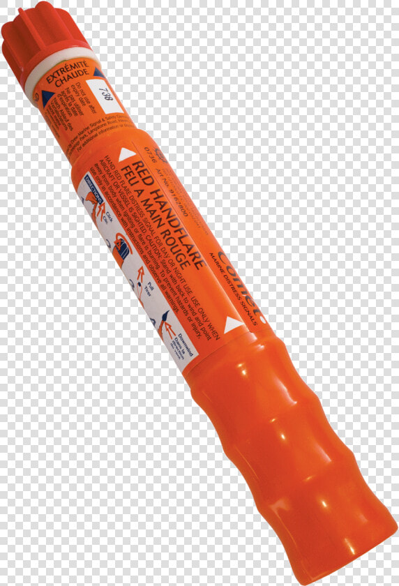 Red Handflare   Comet Orange Smoke Flare  HD Png DownloadTransparent PNG