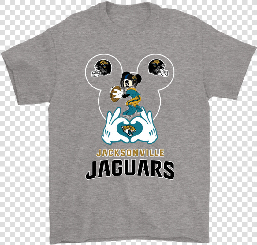 I Love The Jaguars Mickey Mouse Jacksonville Jaguars   Jurassic Park Anniversary Logo 25th  HD Png DownloadTransparent PNG