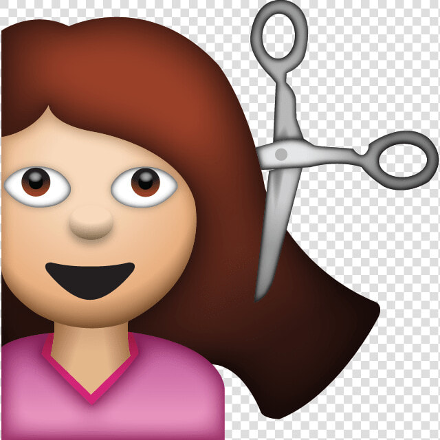 Free Emoji Icons   Haircut Emoji Png  Transparent PngTransparent PNG