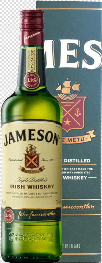 Jameson Irish Whiskey 700ml In Gift Box   Jameson Irish Whiskey 700ml  HD Png DownloadTransparent PNG