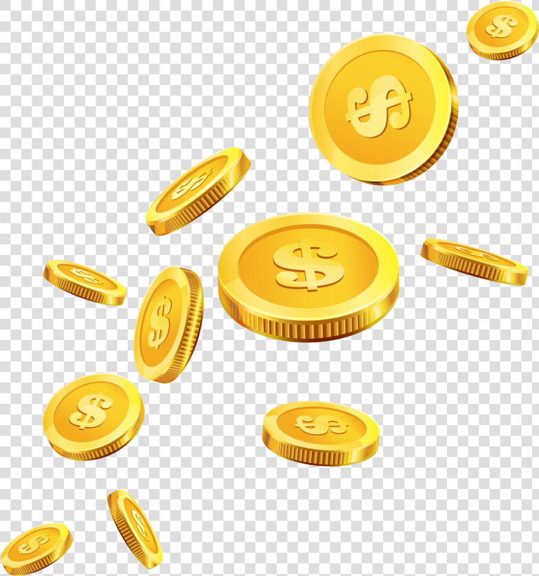 Coins Gold Png Clip Art   Gold Coins Png Clipart  Transparent PngTransparent PNG