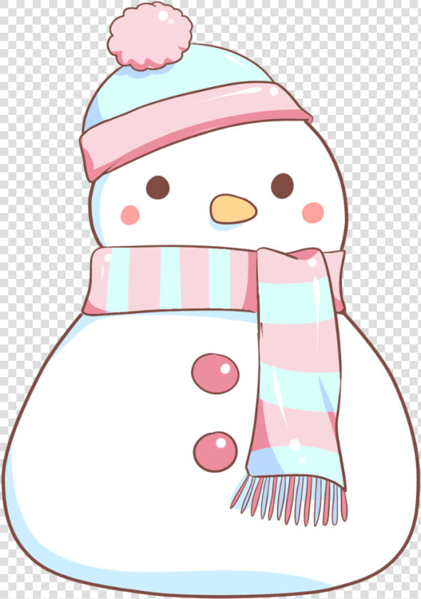 Kawaii Snowman Png   Png Download   Kawaii Snowman Png  Transparent PngTransparent PNG