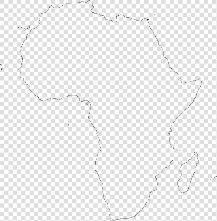 Free Afrika Outline  HD Png DownloadTransparent PNG