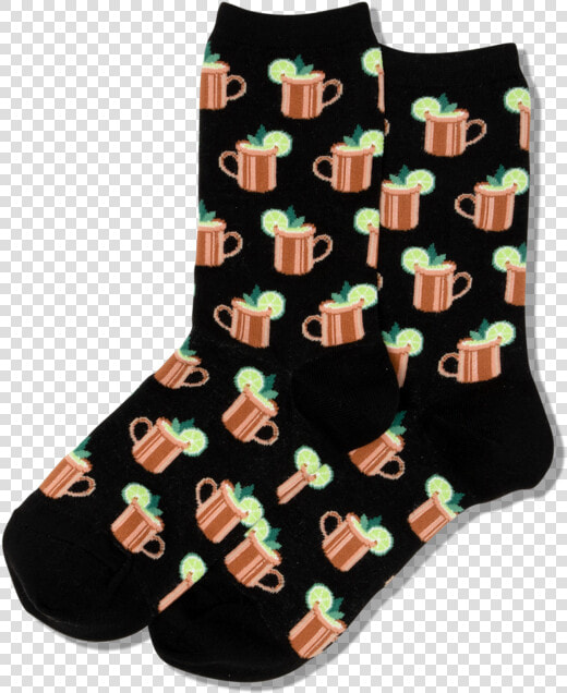 Women S Moscow Mule Crew Socks Class Slick Lazy Image   Sock  HD Png DownloadTransparent PNG