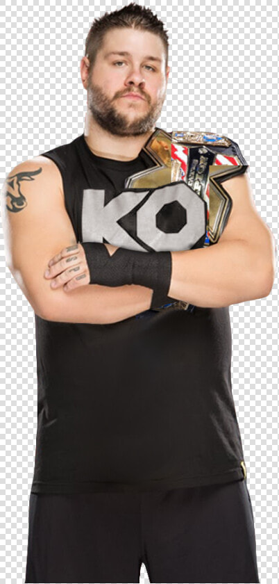 Kevin Owens Png By Nibble t P   Kevin Owens With Wwe Championship  Transparent PngTransparent PNG