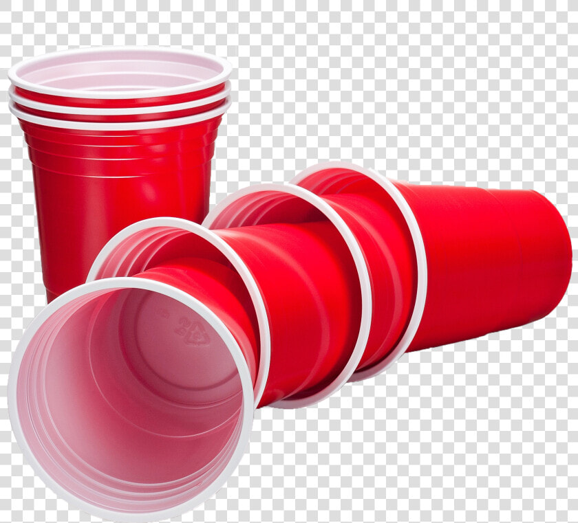 Solo United Cup Company Plastic States Party Clipart   Red Solo Cup On Side  HD Png DownloadTransparent PNG