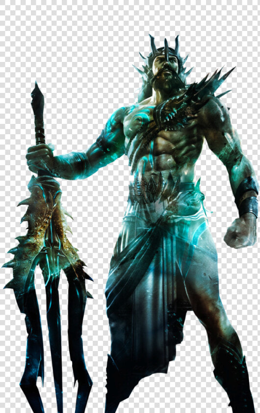 Poseidon God Of War By Ja Renders d8k9v8w   Poseidon God Of War  HD Png DownloadTransparent PNG