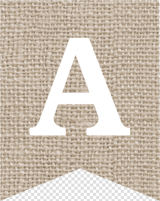 Clip Art Free Printable Banner Diy   Printable Burlap Banner Letters  HD Png DownloadTransparent PNG