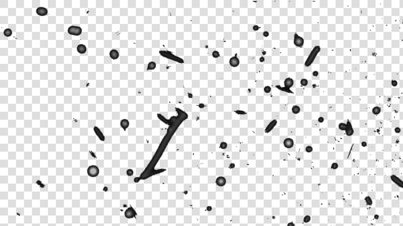  freetoedit  dust  particles  aesthetic  black  edit   Monochrome  HD Png DownloadTransparent PNG