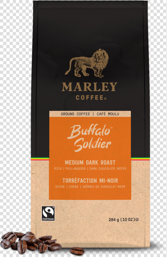 Marley Coffee Buffalo Soldier 227g Filter  HD Png DownloadTransparent PNG