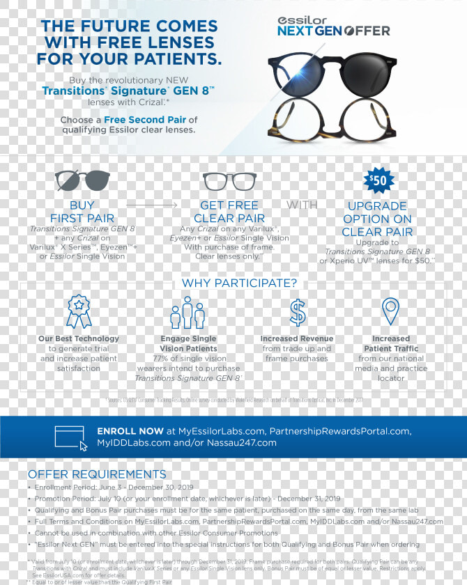 1   Essilor Next Gen Offer  HD Png DownloadTransparent PNG