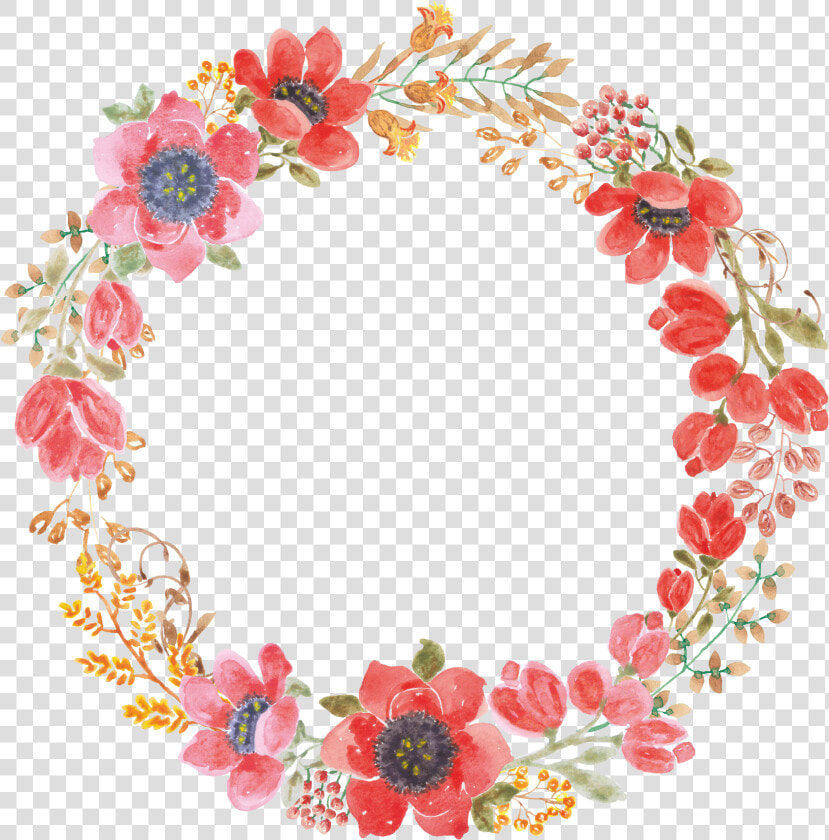 Transparent Paper Flower Png   Pink Flower Garland Transparent Background  Png DownloadTransparent PNG