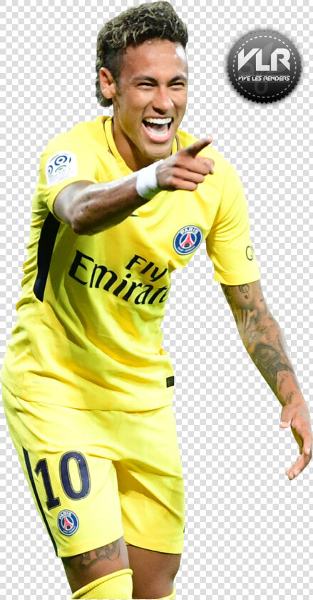 Neymar Psg 2017 By Vivelesrendersfr   Neymar Jr Png Psg  Transparent PngTransparent PNG