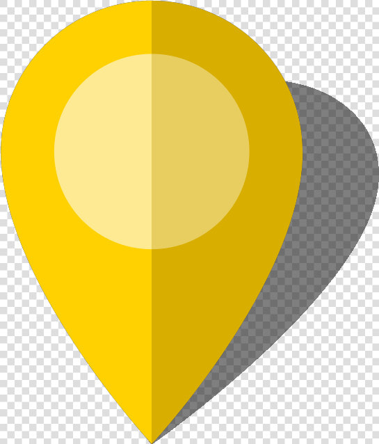 Marker Vector Yellow Jpg Free Library   Yellow Location Pin Transparent  HD Png DownloadTransparent PNG