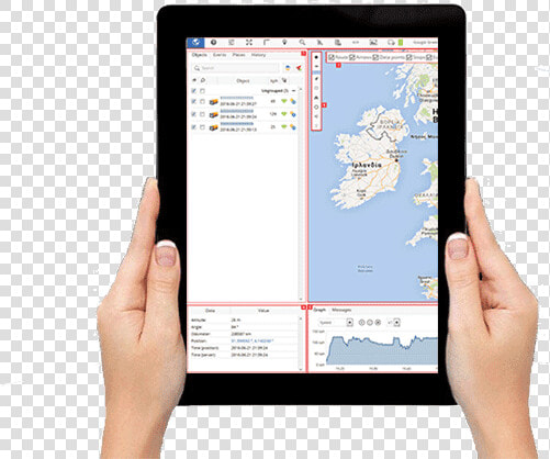 Personal Car Tracking For Tablet   Tablet Computer  HD Png DownloadTransparent PNG