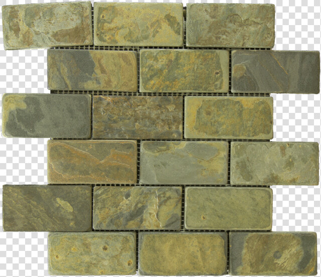 California Gold Slate Mosaic   Stone Wall  HD Png DownloadTransparent PNG