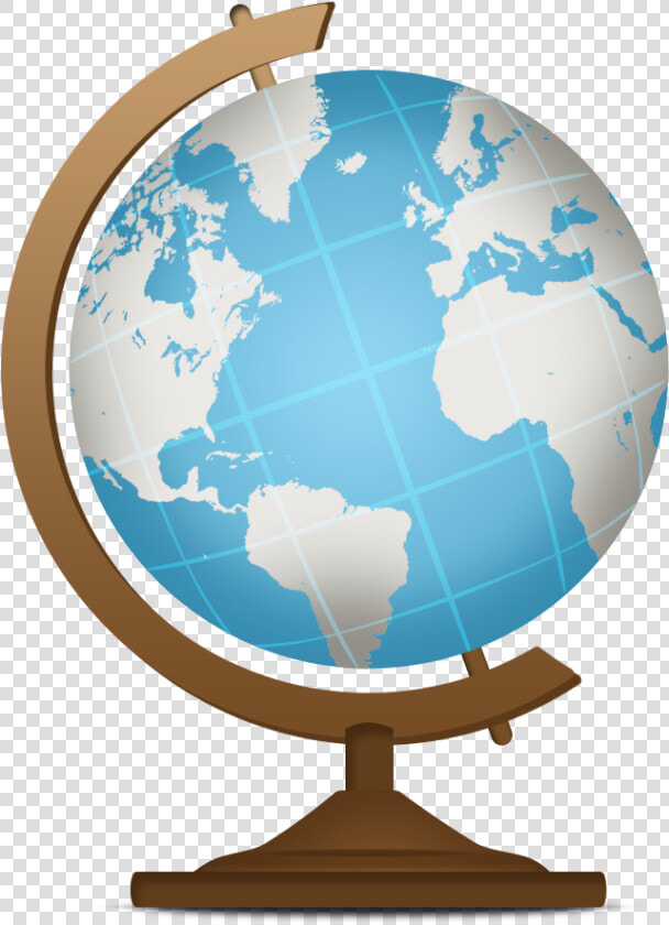 Globe Geography Clipart Computer Icons Clip Art   Globe On A Stand Vector  HD Png DownloadTransparent PNG