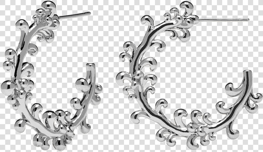 Amalfi Silver Earrings   Earring  HD Png DownloadTransparent PNG