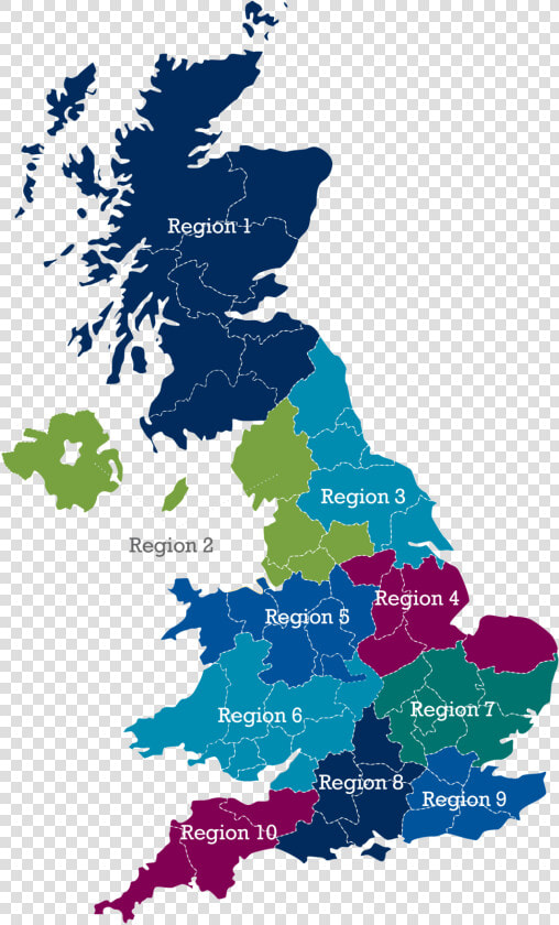 Mwi Animal Health Region Map   Vector Uk Map  HD Png DownloadTransparent PNG