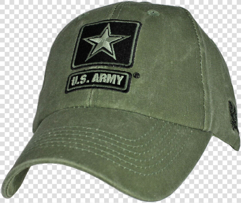 5715   U   S   Army Cap   Star Logo   Cotton   Olive   Net Cap Army Green  HD Png DownloadTransparent PNG