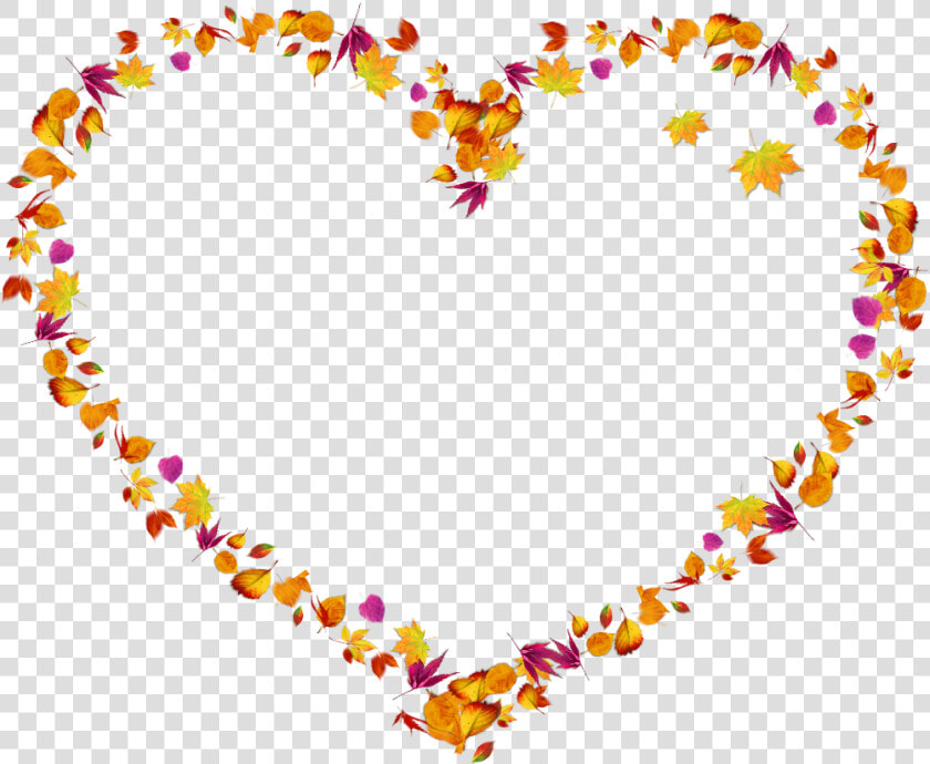  autumn  september heart  frame  pictureframe  helloseptember   Floral Design  HD Png DownloadTransparent PNG