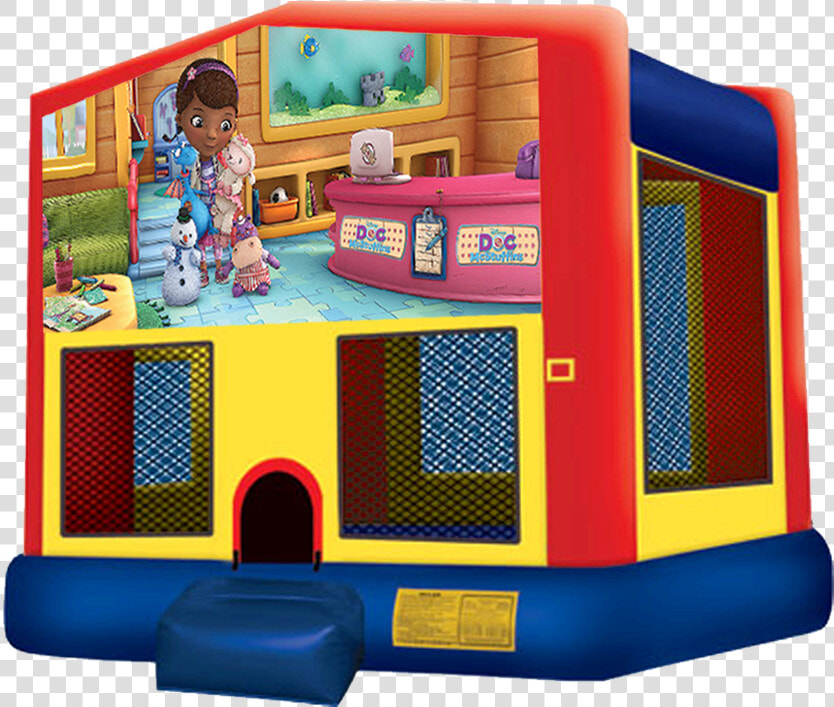 Doc Mcstuffins Bouncer   Pj Masks Bounce House  HD Png DownloadTransparent PNG