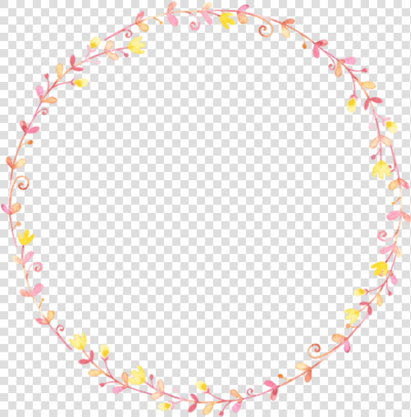 Transparent Vine Border Png   Pink Round Border Png  Png DownloadTransparent PNG