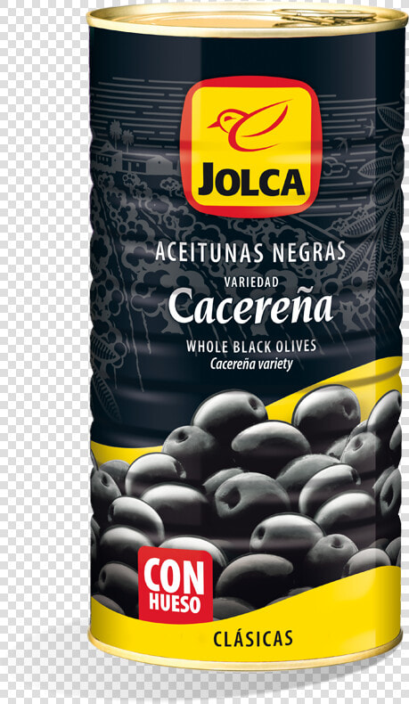 Aceitunas Negras Con Hueso Lata Jolca   Aceituna Negra Sin Hueso 1 5 Jolca  HD Png DownloadTransparent PNG