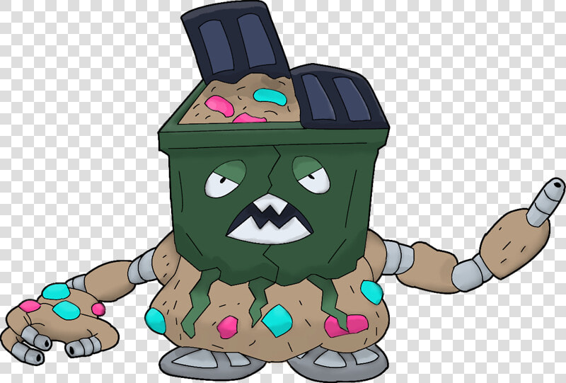 Pokemon Garbodor Mega Evolution  HD Png DownloadTransparent PNG