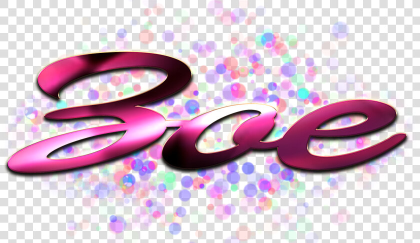 Zoe Name Logo Bokeh Png   Yasin Name  Transparent PngTransparent PNG